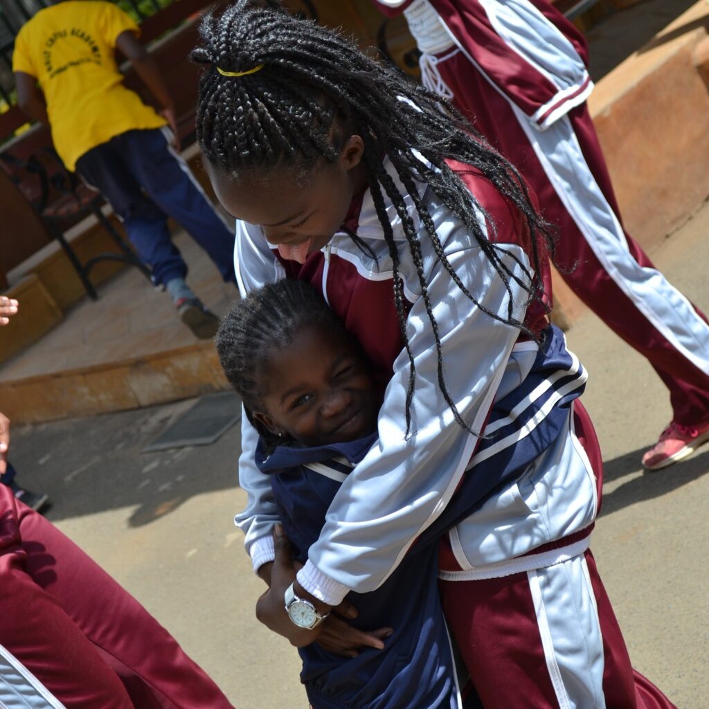 Holy Cross Catholic International School Nairobi, Kenya students.