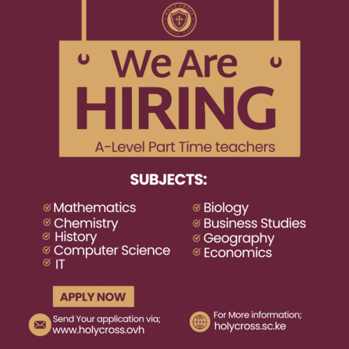 Join Our Dedicated Team: Open Teaching Vacancies. - Holy Cross Catholic ...